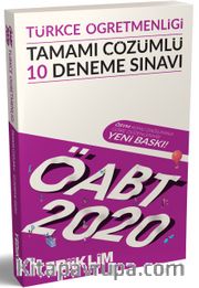 2020 ÖABT Türkçe Öğretmenliği Tamamı Çözümlü 10 Deneme Sınavı