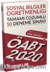 2020 ÖABT Sosyal Bilgiler Öğretmenliği Tamamı Çözümlü 10 Deneme Sınavı