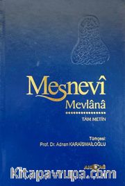 Mesnevi-Tam Metin / Tek Cilt (Ciltli-Şamua Kağıt)