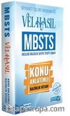 2020 MBSTS Velhasıl Konu Anlatımlı Hazırlık Kitabı