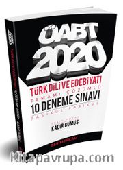 2020 ÖABT Türk Dili ve Edebiyatı Tamamı Çözümlü 10 Fasikül Deneme 