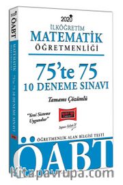 2020 ÖABT İlköğretim Matematik Öğretmenliği 75’te 75 Tamamı Çözümlü 10 Deneme Sınavı