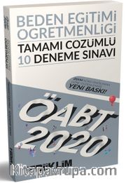 2020 ÖABT Beden Eğitimi Öğretmenliği Tamamı Çözümlü 10 Deneme  Sınavı 
