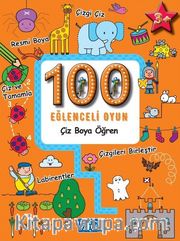 100 Eğlenceli Oyun / Çiz Boya Öğren