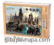 Harry Potter - Hogwarts Castle Ahşap Puzzle 108 Parça (KOP-HP066 - C ) Lisanslı Ürün  