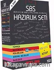 SBS-1 Liselere Giriş Eğitim VCD Seti 8.Sınıf Tam Set - 49 VCD + Kitap