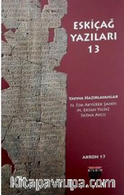 Eskiçağ Yazıları 13