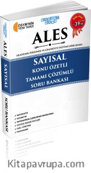 ALES Sayısal Konu Özetli Tamamı Çözümlü Soru Bankası