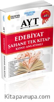 AYT Edebiyat Şahane Tek Kitap Konu Anlatımlı