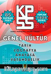 KPSS Genel Kültür Yaprak Test Tarih, Coğrafya, Anayasa, Vatandaşlık