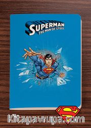 Superman - Breaking The Ice - Dokun Hisset Serisi (AD-SM006) Lisanslı Ürün   (Cep Boy) Lisanslı Ürün  