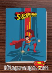 Superman - The Man of Steel - Dokun Hisset Serisi (AD-SM003) Lisanslı Ürün   (Cep Boy) Lisanslı Ürün  