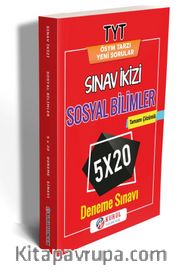 TYT Sosyal Bilimler Sınav ikizi Tamamı Çözümlü 5x20 Deneme Sınavı