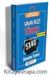 TYT Türkçe Sınav ikizi Tamamı Çözümlü 5x40 Deneme Sınavı