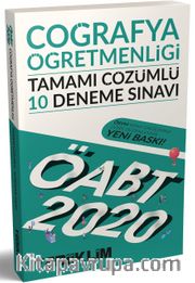 2020 KPSS ÖABT Coğrafya Öğretmenliği Tamamı Çözümlü 10 Deneme Sınavı 