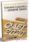 2020 KPSS ÖABT Fizik Öğretmenliği Tamamı Çözümlü 10 Deneme Sınavı 