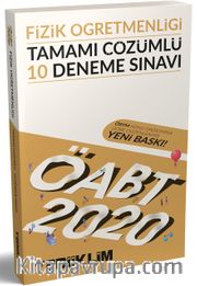 2020 KPSS ÖABT Fizik Öğretmenliği Tamamı Çözümlü 10 Deneme Sınavı 