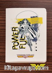 Wonder Woman - Powerful - Dokun Hisset Serisi (AD-WW007) Lisanslı Ürün   (Cep Boy) Lisanslı Ürün  