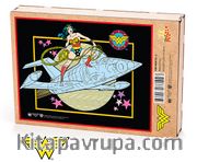 Wonder Woman - Diana Prince Ahşap Puzzle 108 Parça (KOP-WW103 - C) Lisanslı Ürün  