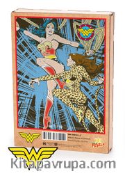 Wonder Woman - Wonder Woman vs Cheetah Ahşap Puzzle 108 Parça (KOP-WW101 - C) Lisanslı Ürün  