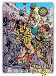 Wonder Woman - Vintage Ahşap Puzzle 54 Parça(KOP-WW099 - LIV) Lisanslı Ürün  