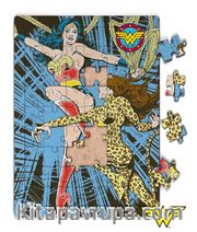 Wonder Woman - Wonder Woman vs Cheetah Ahşap Puzzle 54 Parça (KOP-WW098 - LIV ) Lisanslı Ürün  