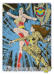 Wonder Woman - Wonder Woman vs Cheetah Ahşap Puzzle 35 Parça (KOP-WW095 - XXXV) Lisanslı Ürün  