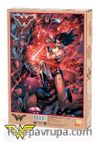 Wonder Woman - Wonder Woman vs Darkseid Ahşap Puzzle 1000 Parça (KOP-WW088 - M) Lisanslı Ürün  