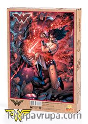 Wonder Woman - Wonder Woman vs Darkseid Ahşap Puzzle 1000 Parça (KOP-WW088 - M) Lisanslı Ürün  