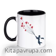 Porselen Kupa - Küçük Prens - Heart Balloons