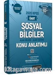 2020 KPSS ÖABT Sosyal Bilgiler Video Destekli Konu Anlatımlı Modüler Set (3 Kitap)