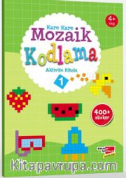 Okul Öncesi Kare Kare Mozaik Kodlama 1. Seviye