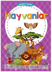 Çıkartma ve Boyama - Hayvanlar