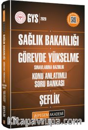 2020 Sağlık Bakanlığı Görevde Yükselme Sınavlarına Hazırlık Konu Anlatımlı Soru Bankası Şeflik
