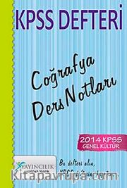 2014 KPSS Defteri Coğrafya Ders Notlar