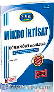 AÖF 2. Sınıf Güz Dönemi 3. Yarıyıl Mikro İktisat Öğreten Özet ve Sorular (Kod:123-MIK)