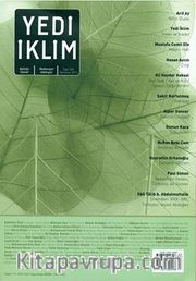 7edi İklim Sayı:304 Temmuz 2015 Kültür Sanat Medeniyet Edebiyat Dergisi
