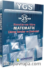 YGS Matematik Çıkmış Sorular ve Çözümleri / Son 25 Yılın Konularına Göre