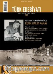 Türk Edebiyatı / Aylık Fikir ve Sanat Dergisi Sayı:502 Ağustos 2015