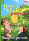 First in Flight: The Wright Brothers +Downloadable Audio (Compass Readers 4) A1