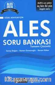 2016 ALES Sözel Adaylar İçin Soru Bankası Tamamı Çözümlü