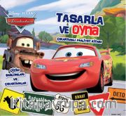 Disney Arabalar Tasarla ve Oyna Çıkartmalı Faaliyet Kitabı