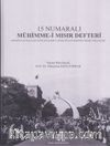 15 Numaralı Mühimme-­i Mısır Defteri 