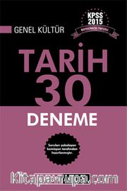 2015 KPSS Genel Kültür Tarih 30 Deneme