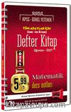 2016 KPSS Genel Yetenek Tüm Adaylar İçin Matematik Ders Notları Defter Kitap Öğreten-Özet