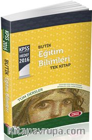 2016 KPSS Butik Eğitim Bilimleri Konu Anlatımlı Tek Kitap