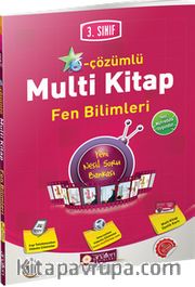 3. Sınıf e-Çözümlü Multi Kitap Fen Bilimleri
