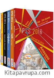 2016 KPSS Genel Yetenek Genel Kültür Lise-Ön Lisans Konu Anlatımlı Modüler Set (6 Kitap)