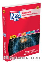 2016 KPSS Lisans Matematik Konu Anlatımlı (Kod: 1013)