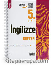 5. Sınıf İngilizce Ders Defteri